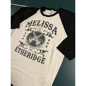 Melissa Etheridge I’m Not Broken Tour Concert 3/4 Sleeve T-Shirt LARGE Music